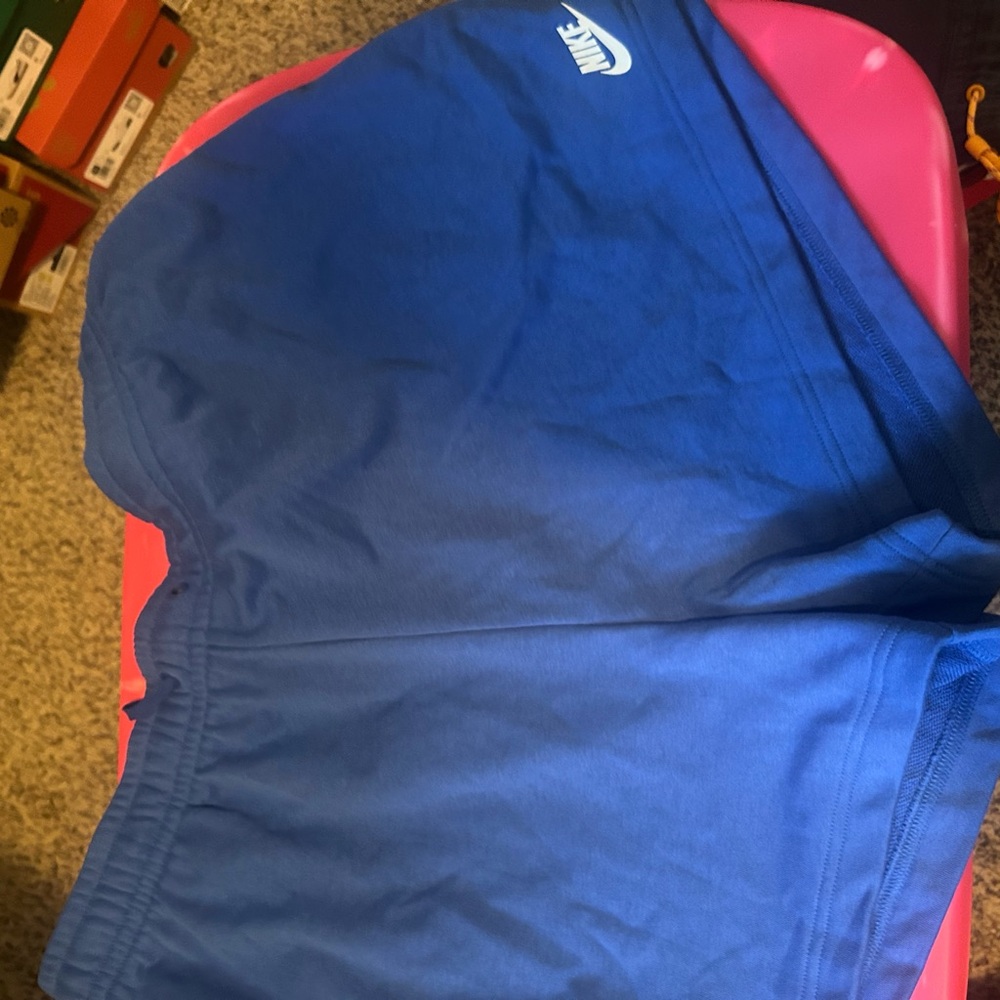 Nike Kids Royal Blue Athletic Shorts